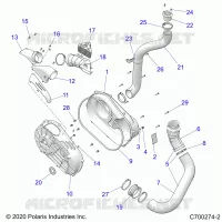 TREN, CLUTCH COVER AND DUCTING