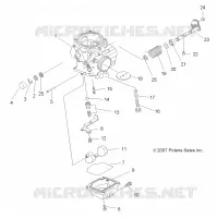 MOTOR, CARBURADOR LOWER