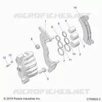 FRENO FRONTAL CALIPER