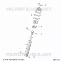 SUSPENSION TRASERA SHOCKS