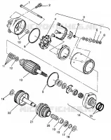 MOTOR DE ARRANQUE SL 780 B964087 and Intl. SL 780 I964087 (4935523552C007)