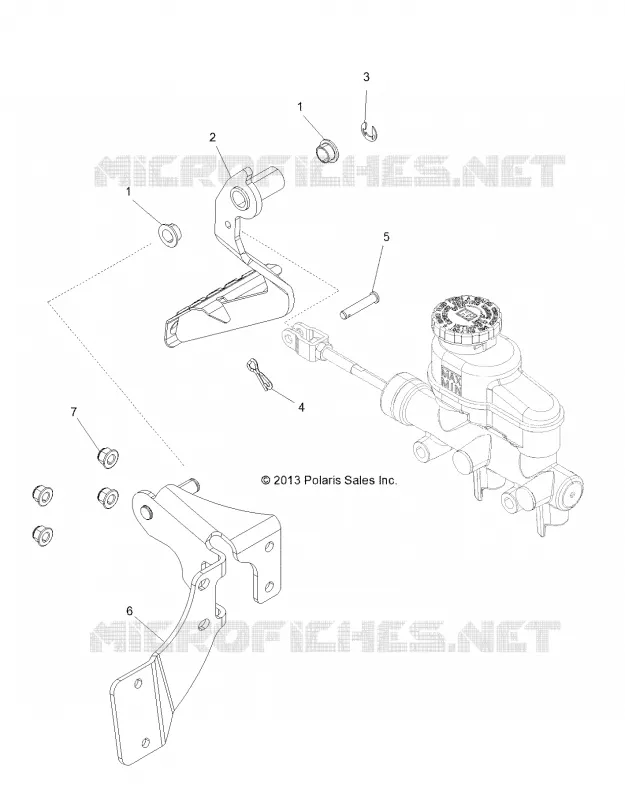 BRAKES, PEDAL AND CILINDRO MAESTRO