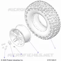 RUEDAS, FRONT/REAR