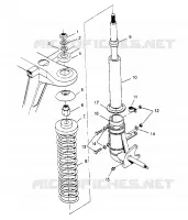 montaje del puntal 2X4 400L W957540 (4930093009B001)