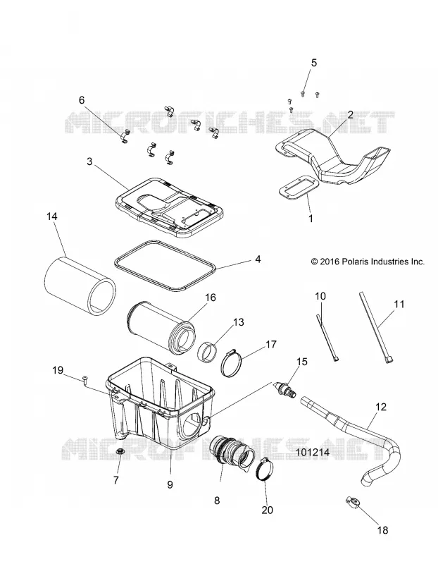 ENGINE, TOMA DE AIRE SYSTEM