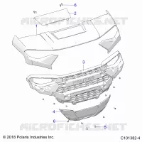 CAPUCHA AND FRONT FASCIA