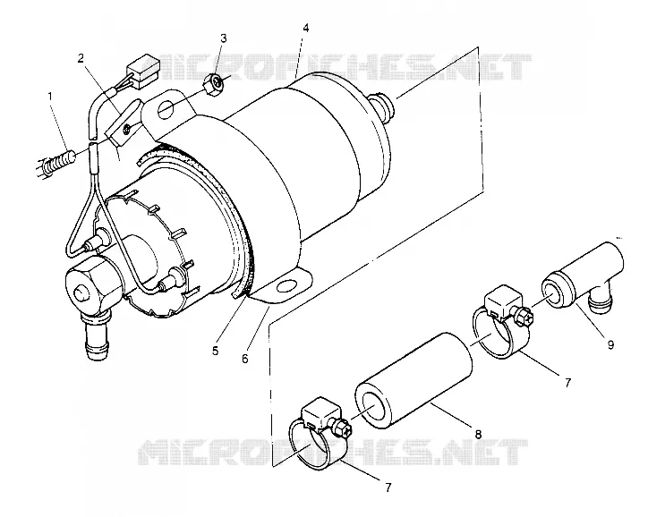 BOMBA DE COMBUSTIBLE RXL TOURING 0950869 (4928982898C014)