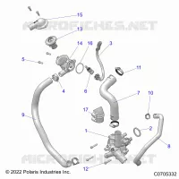 MOTOR, WATERPUMP AND BYPASS