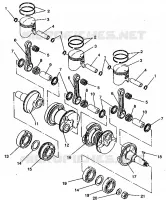 PISTÓN Y CIGÜEÑAL STORM E940782 AND STORM SKS E940582 (49274427440034)