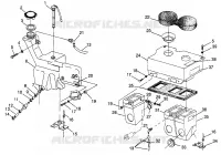 TANQUE DE ACEITE / CAJA FILTRO DE AIRE STORM 0975782, STORM S.E. H975782, EUROPEAN STORM S.E. E (4937823782C010)