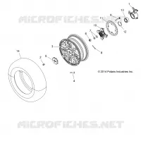 RUEDAS, FRONT and HUB