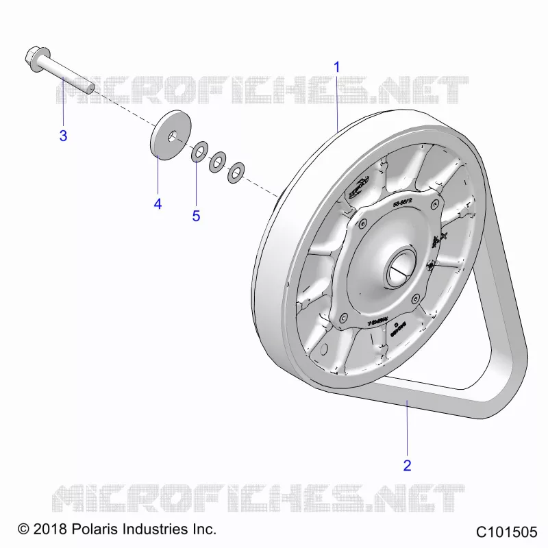 TREN, SECONDARY CLUTCH