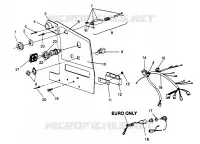 CONSOLA WIDETRAK GT 0962061 and EUROPEAN WIDETRAK GT E962061 (4931623162A013)