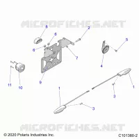 ELECTRICA, TURN SIGNALS, HORN, AND LICENSE PLATE LIGHT