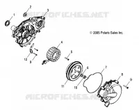 MOTOR, STATOR and VOLANTE
