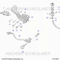 BRAKES, BRAKE PEDAL AND CILINDRO MAESTRO