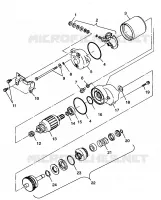 MOTOR DE ARRANQUE Trail Blazer W98BA25C (4945464546C010)