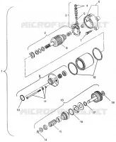 MOTOR DE ARRANQUE Magnum 4X4 W968144 and Swedish Magnum 4X4 S968144 (4936053605D011)