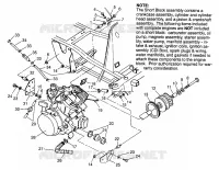 MONTAJE DEL MOTOR XPLORER 400L W969140 (4935983598A010)