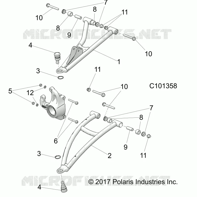 SUSPENSIÃ“N DELANTERA A-ARMS