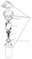 COMBUSTIBLE / SEPARADOR DE AGUA SLT 780 B964588 and  Intl. SLT 780 I964588 (4935683568C009)