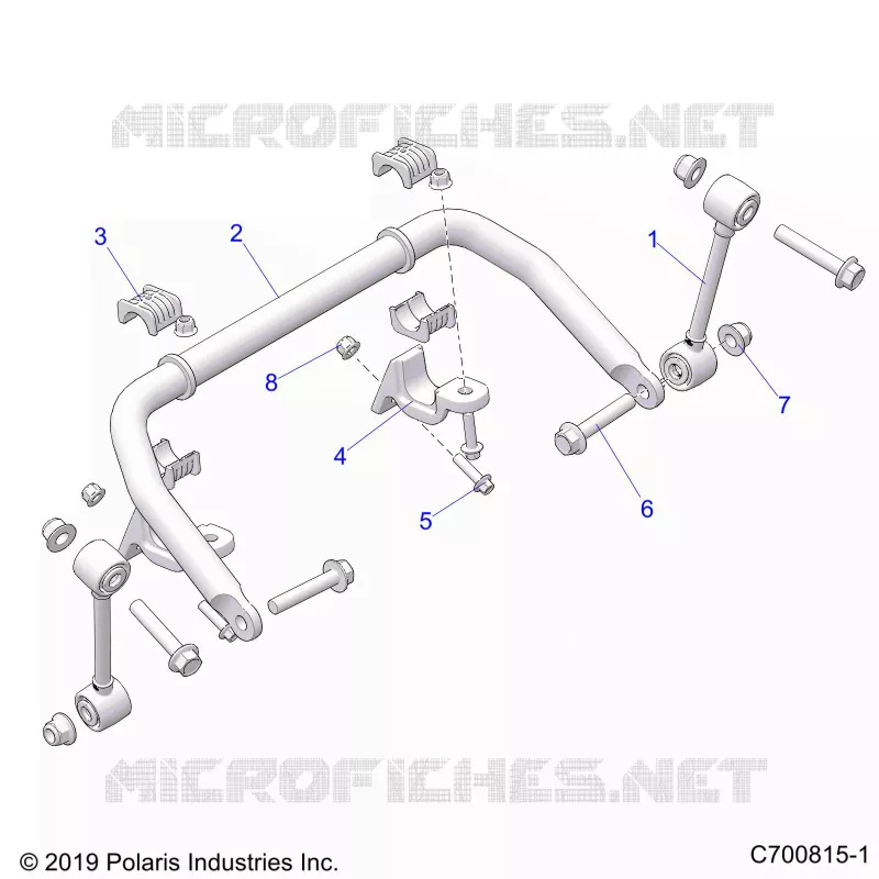 SUSPENSION, FRONT BARRA ESTABILIZADORA- G21GXZ99AM/BM (C701011-2)