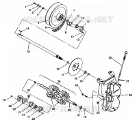 TREN ASSEMBLY CLASSIC E942865 and  CLASSIC TOURING E942875 (49274027400020)