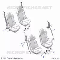 ASIENTO BELT MOUNTING
