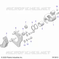 BRAKES, BRAKE PINZA FRENO DELANTERA