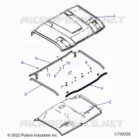 TECHO, LINER AND SEALS
