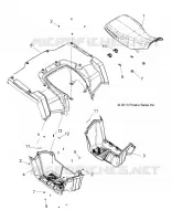TRASERO CAB, ASIENTO and para pies