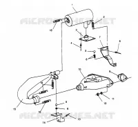 SISTEMA DE ESCAPE 600 XCR 0961676 and EUROPEAN 600 XCR E961676 (4932123212C002)