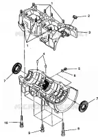CAJA DEL CIGÜEÑAL ASSEMBLY 500 EFI 0942774 and  EFI SKS 0942574 (49274127410033)