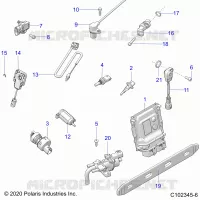 ELECTRICA, SWITCHES, SENSORS, ECU AND CONTROL MODULES
