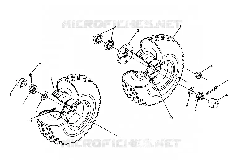 RUEDA DE MEDIO ASSEMBLY (4916361636020A)