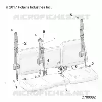 ASIENTO BELT MOUNTING