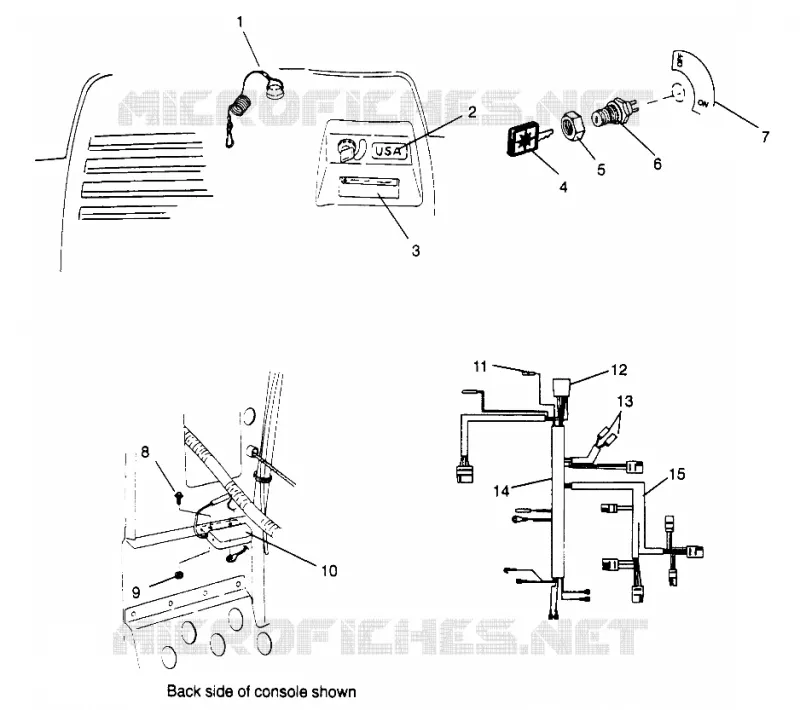 ENCENDIDO Y CABLE DE MAZO 500 EFI 0963774 and EUROPEAN 500 EFI E963774 (4936183618A014)