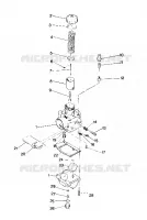 CARBURADOR TRAIL DEALER MUST VERIFY  JETTING   CARBURADOR NUMBERS (4919281928032A)