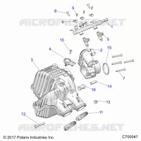ENGINE, TOMA DE AIRE MANIFOLD