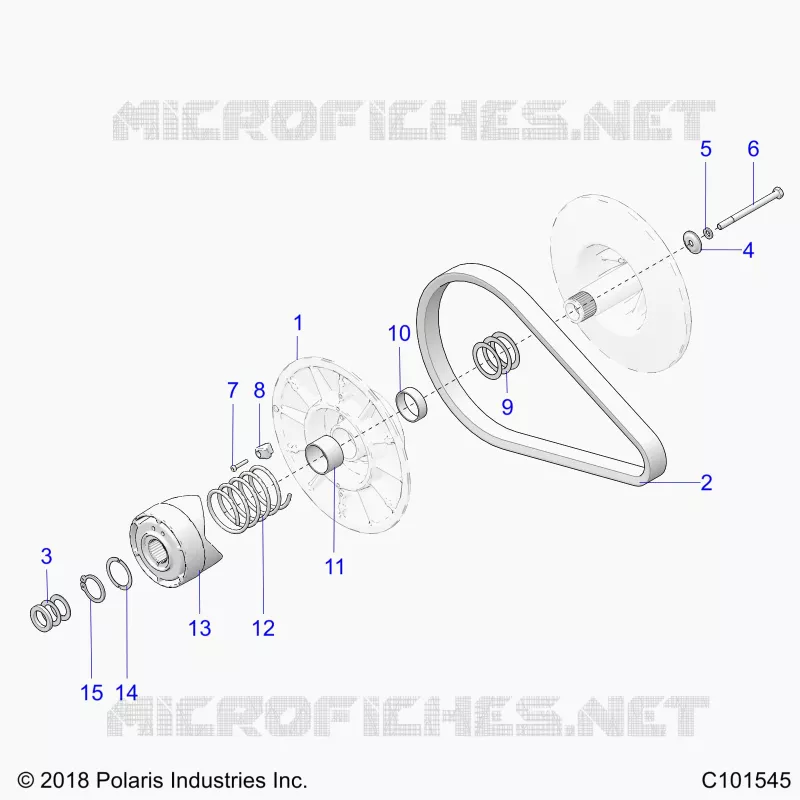 TREN, SECONDARY CLUTCH