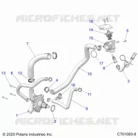 MOTOR, WATERPUMP AND BYPASS