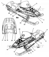 ETIQUETAS 440 XCR 0961660 (4932113211A012)