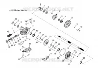 RUEDAS, REAR AXLE