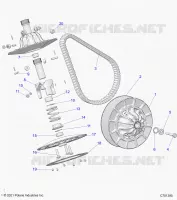 TREN, SECONDARY CLUTCH