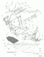 CHASSIS, MARCO PRINCIPAL AND SKID PLATES