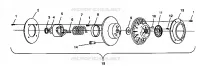 accionado de embrague CLASSIC E942865 and  CLASSIC TOURING E942875 (49274027400030)