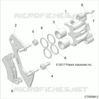FRENO FRONTAL CALIPER