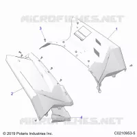CARROCERÍA POSTERIOR CAB AND HEAT SHIELDS