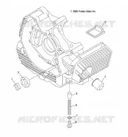 MOTOR, OIL SYSTEM and BOMBA DE ACEITE