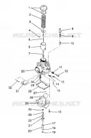 CARBURADOR WIDETRAK / 0932064 (4922982298034A)